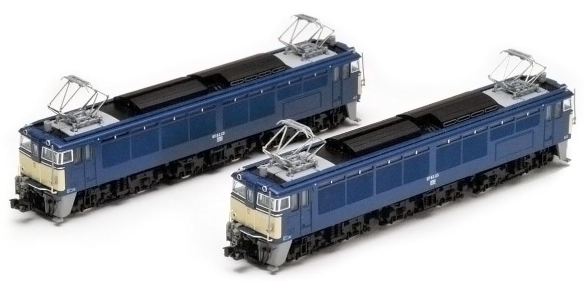 Tomytec Tomix N Gauge JR EF63 Blue Model Electric Locomotive Set 98151- Japan Figure Store - #1 Bring To You The Best Japanese Goods