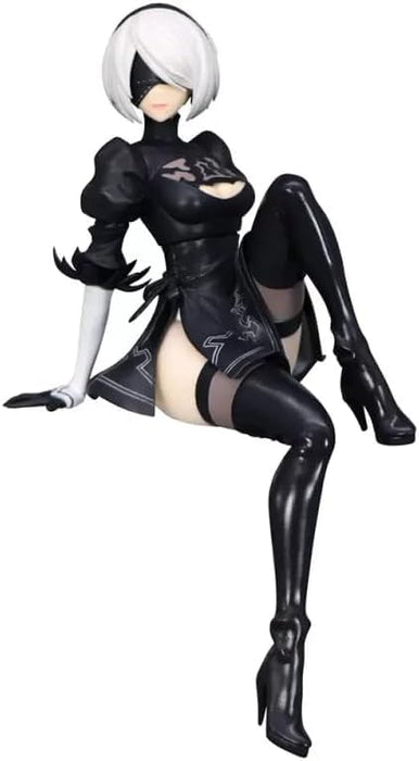 Figurine de collection 2B de Furyu, tirée de l'anime télévisé Nier Automata Ver1.1A, pour tenir les nouilles.