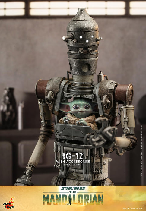 Hot Toys TV Masterpiece The Mandalorian IG-12 1/6 Scale Figure Set