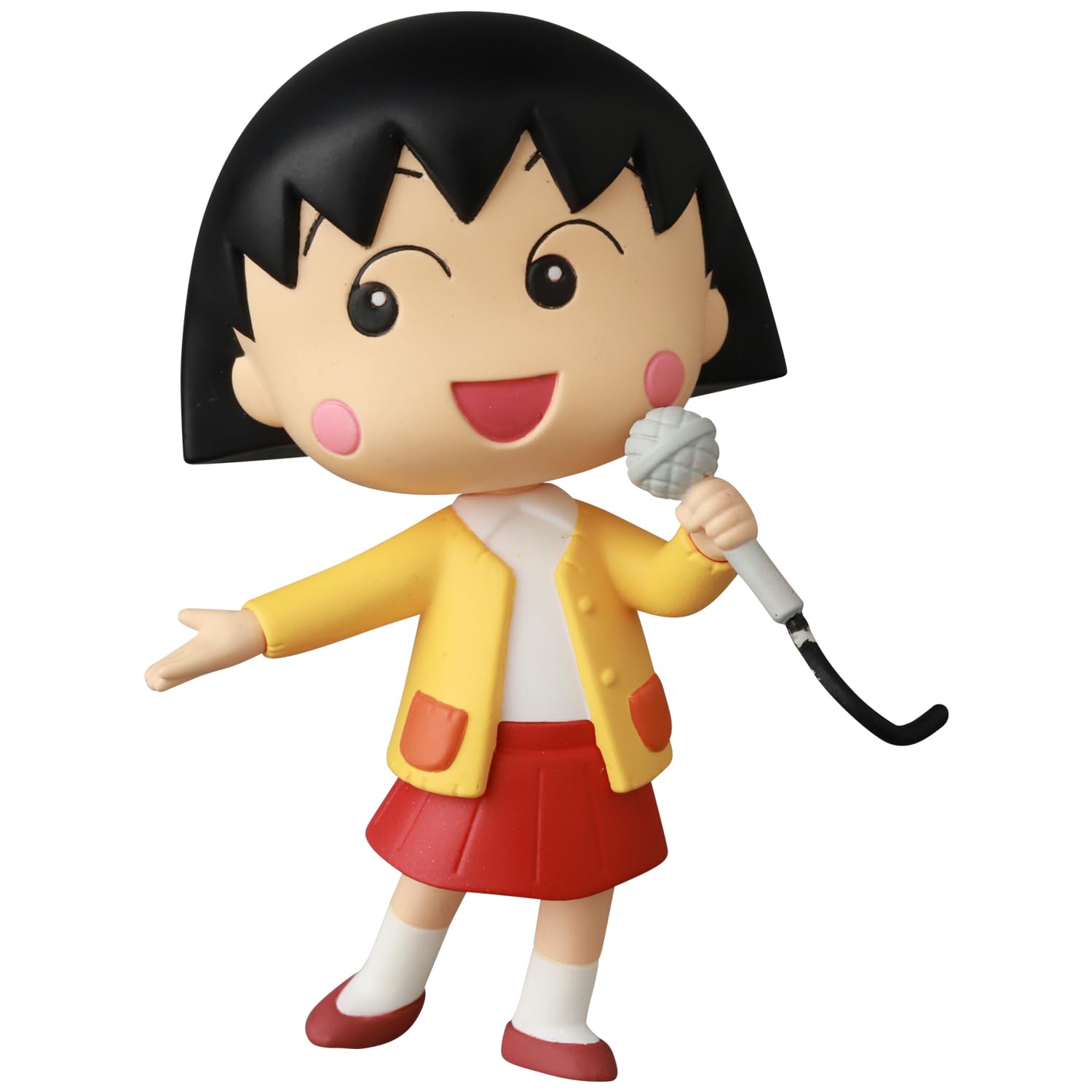 Medicom Toy Udf Momoko Sakura Series 3 Chibi Maruko Chan with Microphone- Japan Figure Store - #1 Bring To You The Best Japanese Goods