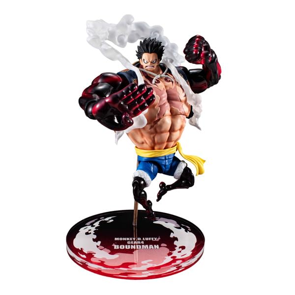 Figurine Boundman Luffy Gear 4 de Megahouse Variable Action Heroes One Piece