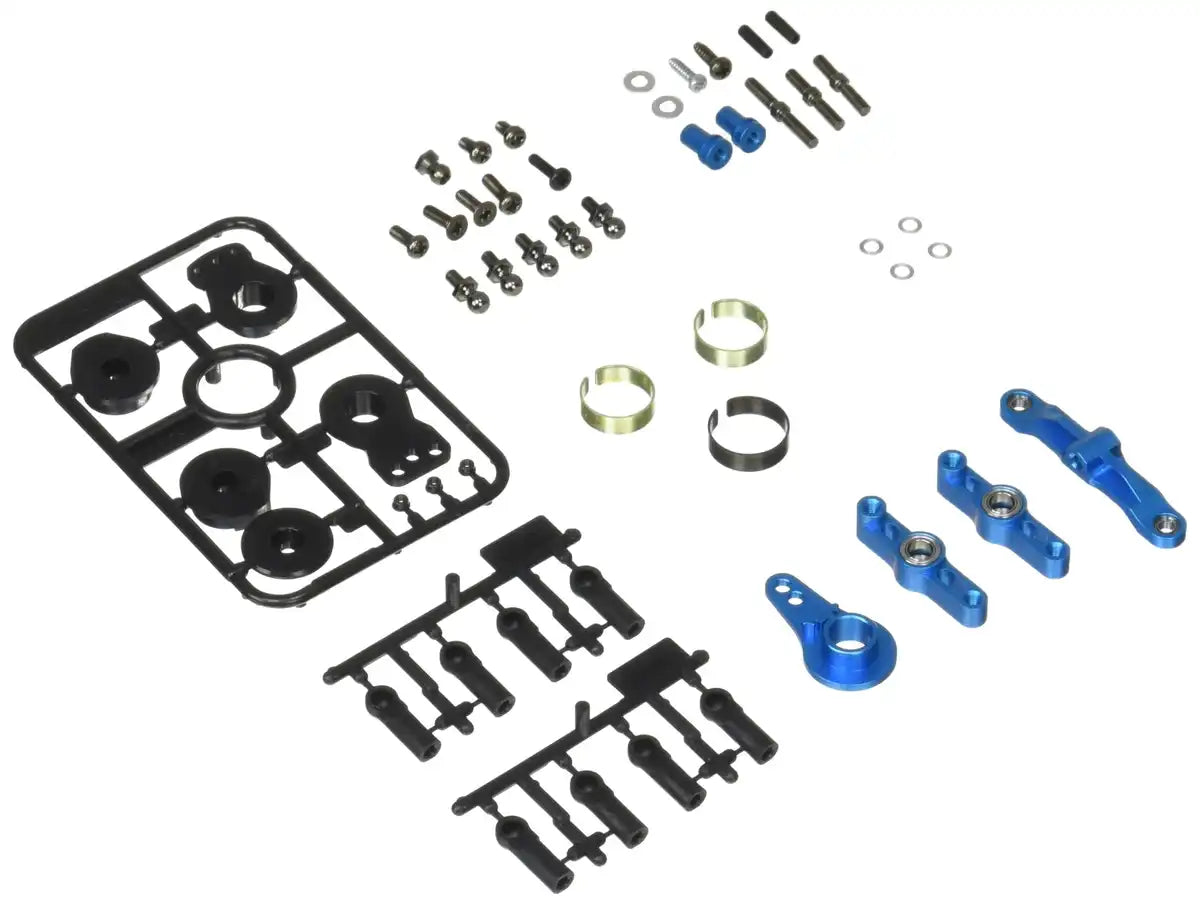Tamiya TT-02 Upgrade Steering Set - Hop-Up Options 1752 for Enhanced Performance- Japan Figure Store - #1 Bring To You The Best Japanese Goods