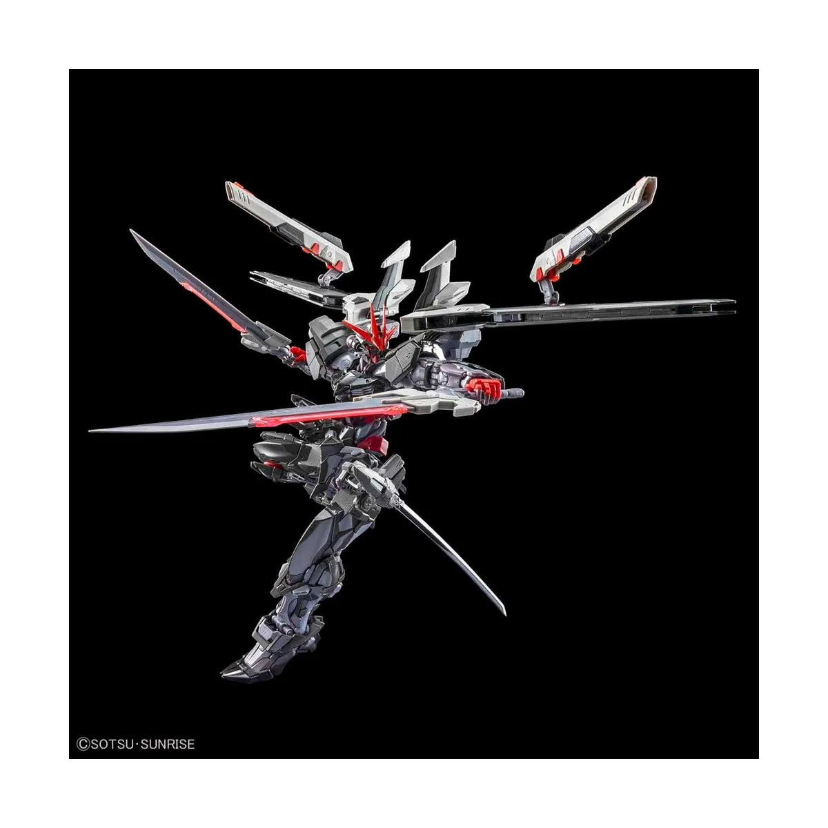 #Bandai Hiresolution Model 1/100 Mobile Suit #Gundam Seed Astray B #Gundam Astray Noir Model Kit Figure Japan Figure 4573102576972 3