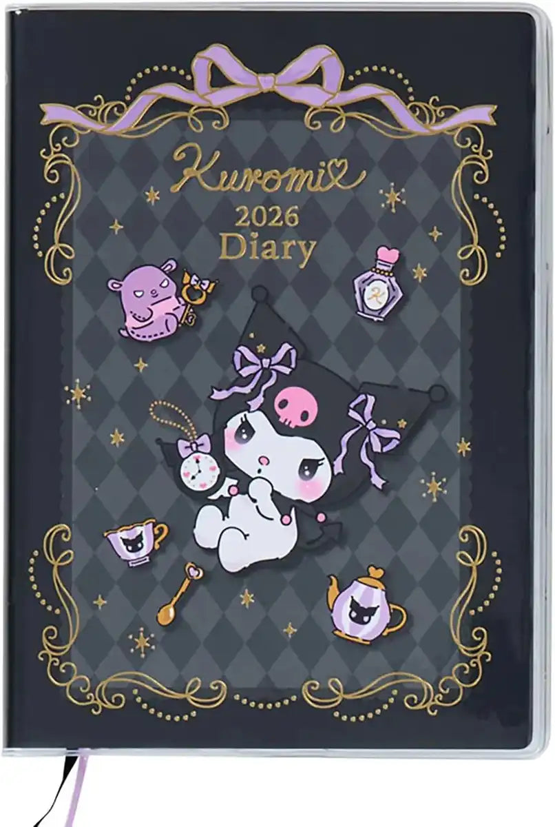 Sanrio B6 Diary Block Type 2026 My Melody Planner Notebook - Black
- 4550624623810