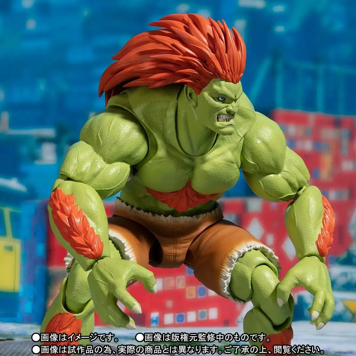 S.h.figuarts Street Fighter V Blanka Action Figure Premium Bandai- Japan Figure Store - #1 Bring To You The Best Japanese Goods