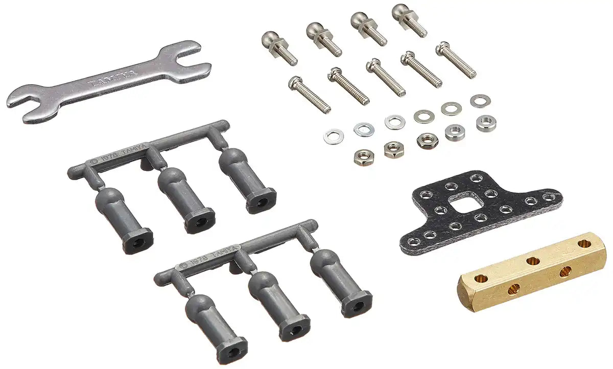TAMIYA 15478 Mini 4Wd Mass Damper Set With Ball Connectors Block Weight- Japan Figure Store - #1 Bring To You The Best Japanese Goods