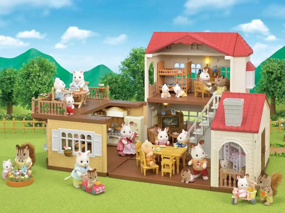 Epoch House With The Red Roof Sylvanian Families