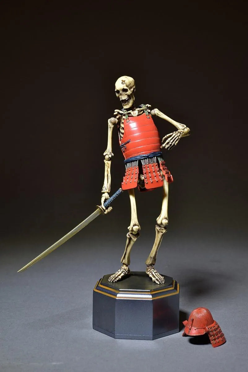 Kaiyodo Takeya Skeleton Warrior Painted PVC ABS Figure 150mm