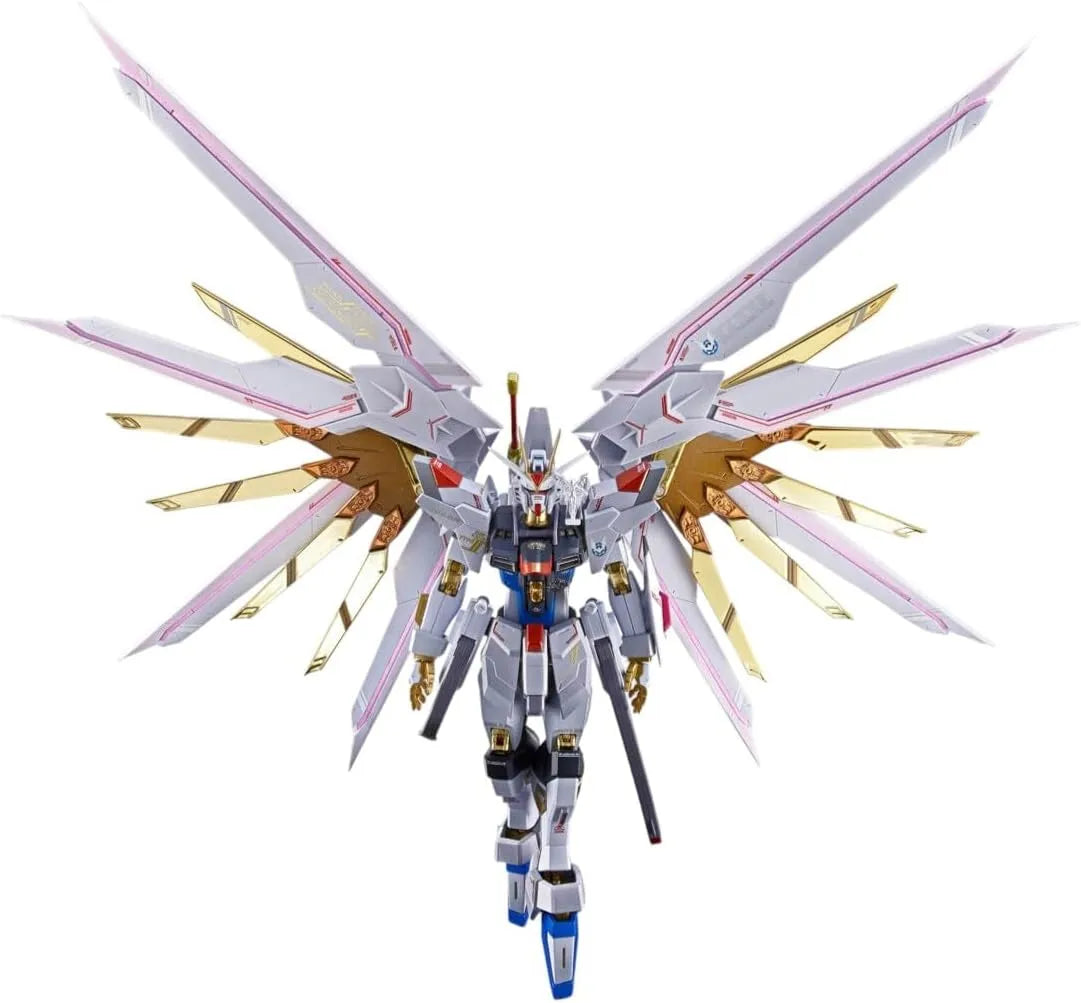 Metal Robot Spirits Mighty Strike Freedom Gundam Final Battle Ver 5.5 Inch Diecast Figure by Bandai