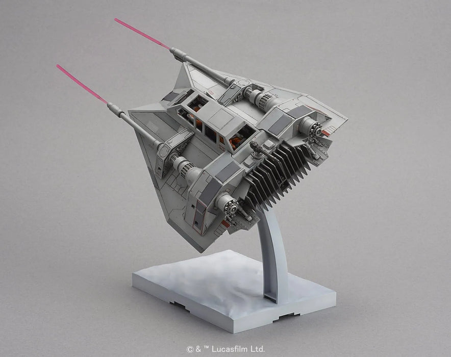 Star Wars 1/48 Snow Speeder Color Coded Plastic Model Kit by BANDAI SPIRITS