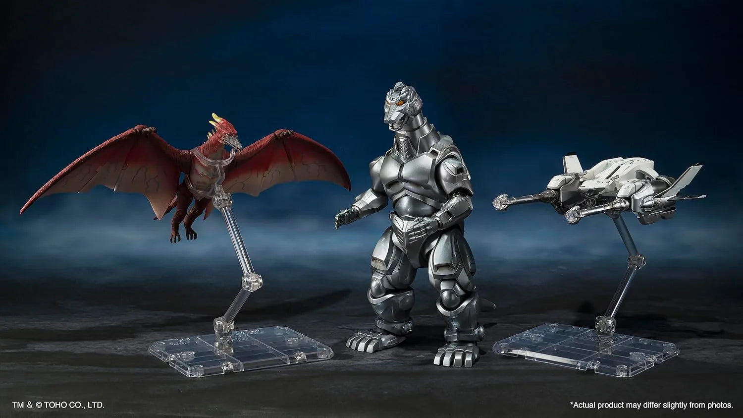 Tamashii Nations Godzilla vs Mecha Godzilla Final Battle Ver Figure