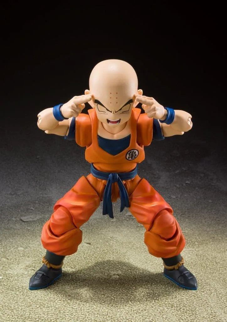 Tamashii Nations S.H. Figuarts Dragon Ball Z Krillin Figure 4.5in