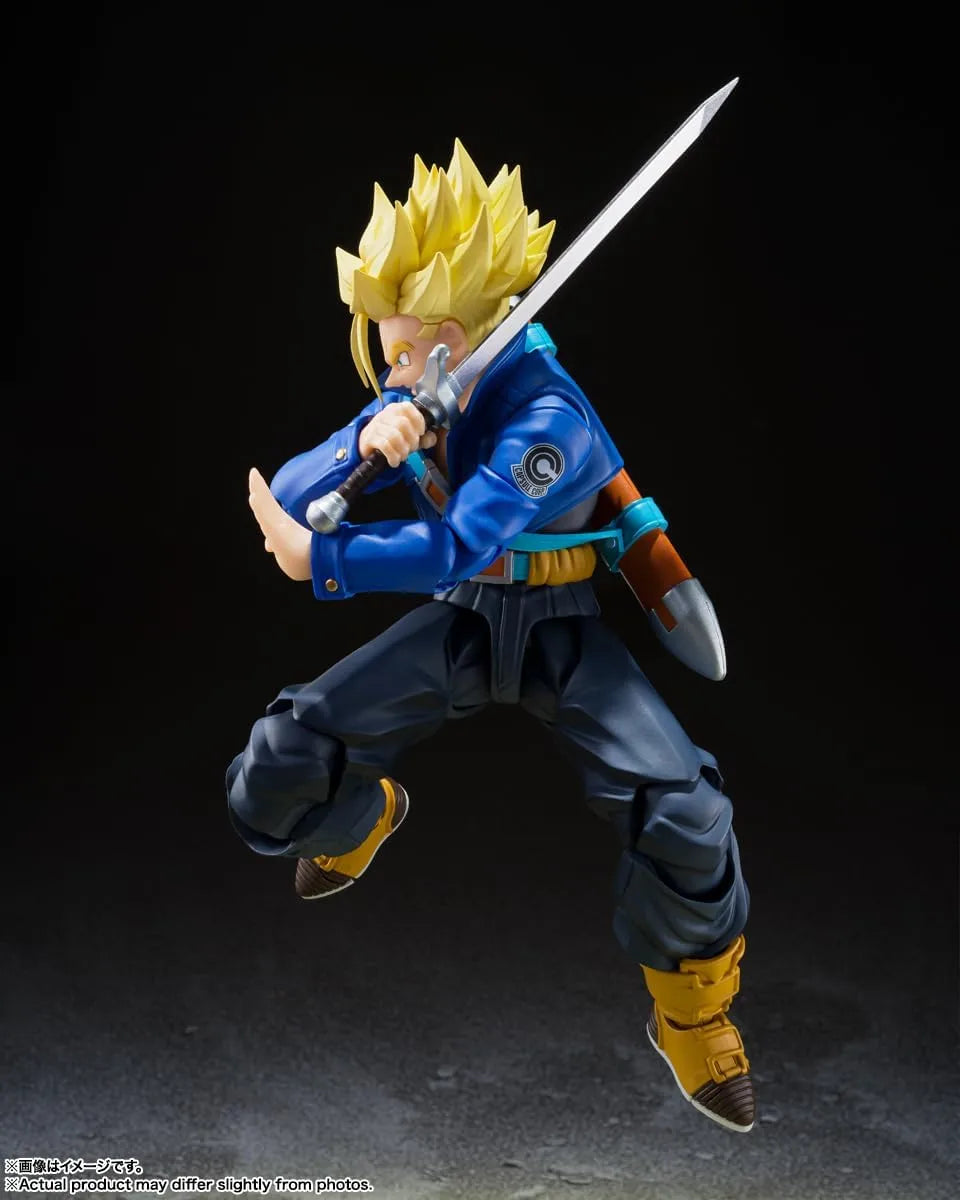 Tamashii Nations S.H. Figuarts Dragon Ball Z Super Saiyan Trunks 5.5in