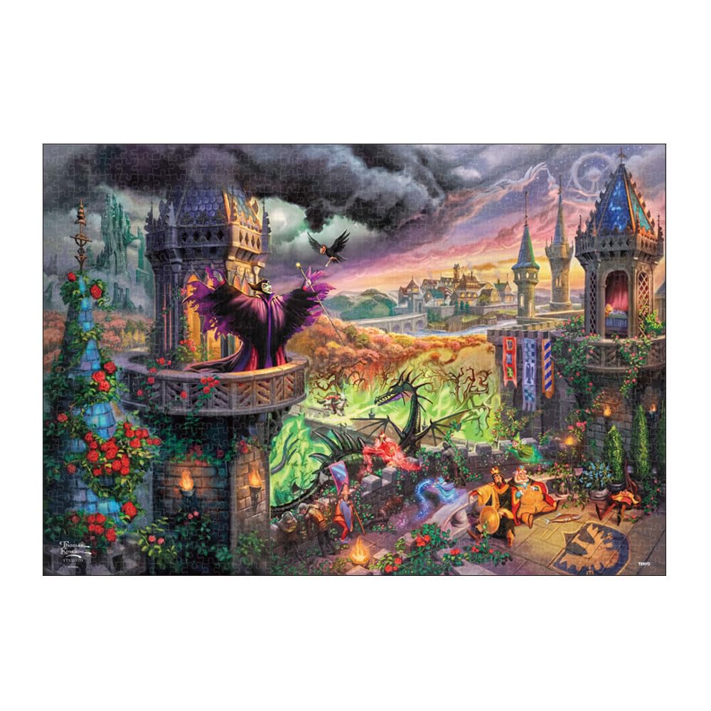 1000-Piece Tenyo Maleficent Jigsaw Puzzle 51x73.5cm- Japan Figure Store - #1 Bring To You The Best Japanese Goods