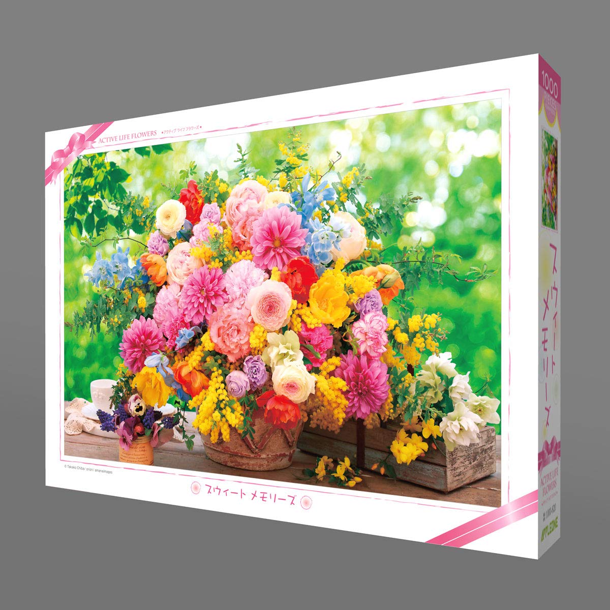 APPLEONE Jigsaw Puzzle 1000-820 Flower Sweet Memories 1000 Pieces- Japan Figure Store - #1 Bring To You The Best Japanese Goods