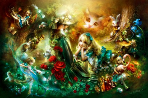 APPLEONE Jigsaw Puzzle 108-080 Alice In Wonderland 108 Pieces- Japan Figure Store - #1 Bring To You The Best Japanese Goods