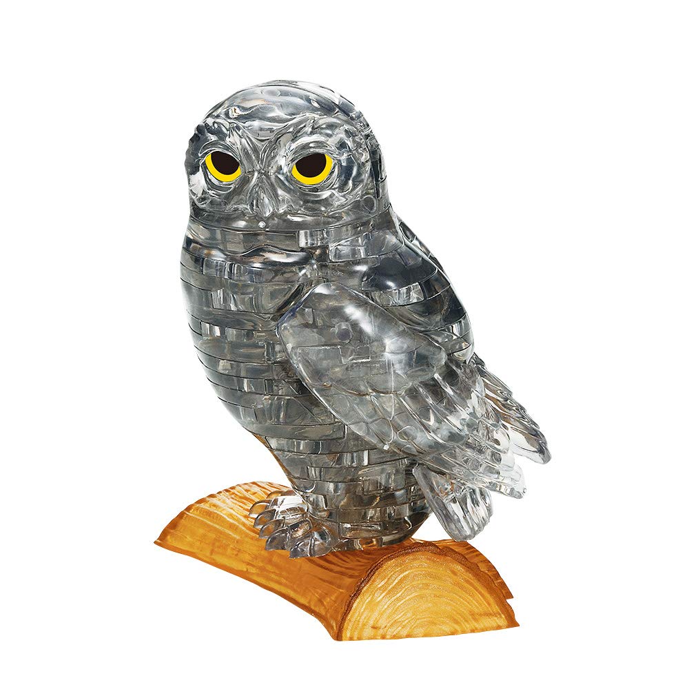 Beverly Crystal 3D Puzzle 486886 Owl Black Animal Crystal Puzzle 3D Jigsaw Puzzles- Japan Figure Store - #1 Bring To You The Best Japanese Goods
