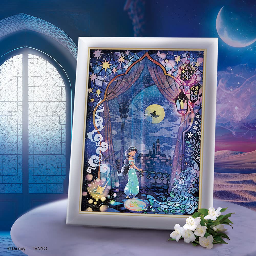 Tenyo 500pc Jigsaw Puzzle Aladdin Stained Art 25x36cm- Japan Figure Store - #1 Bring To You The Best Japanese Goods