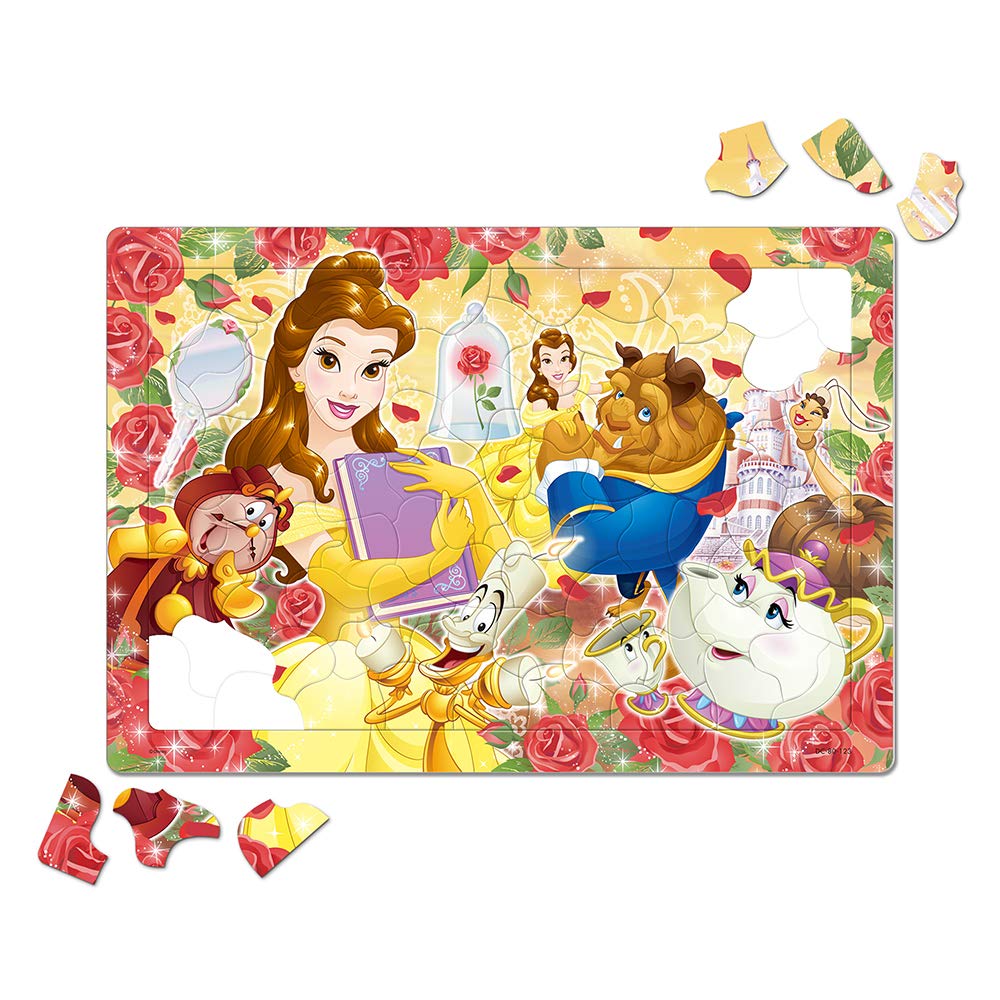 TENYO - Jigsaw Puzzle Disney Beauty And The Beast - 80 Pieces Child Puzzle- Japan Figure Store - #1 Bring To You The Best Japanese Goods