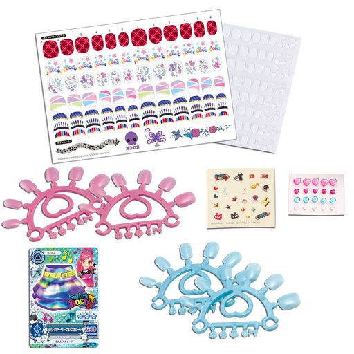 Bandai Aikatsu! Coordination Nail Salon with Swing Rock Exclusive Material- Japan Figure Store - #1 Bring To You The Best Japanese Goods