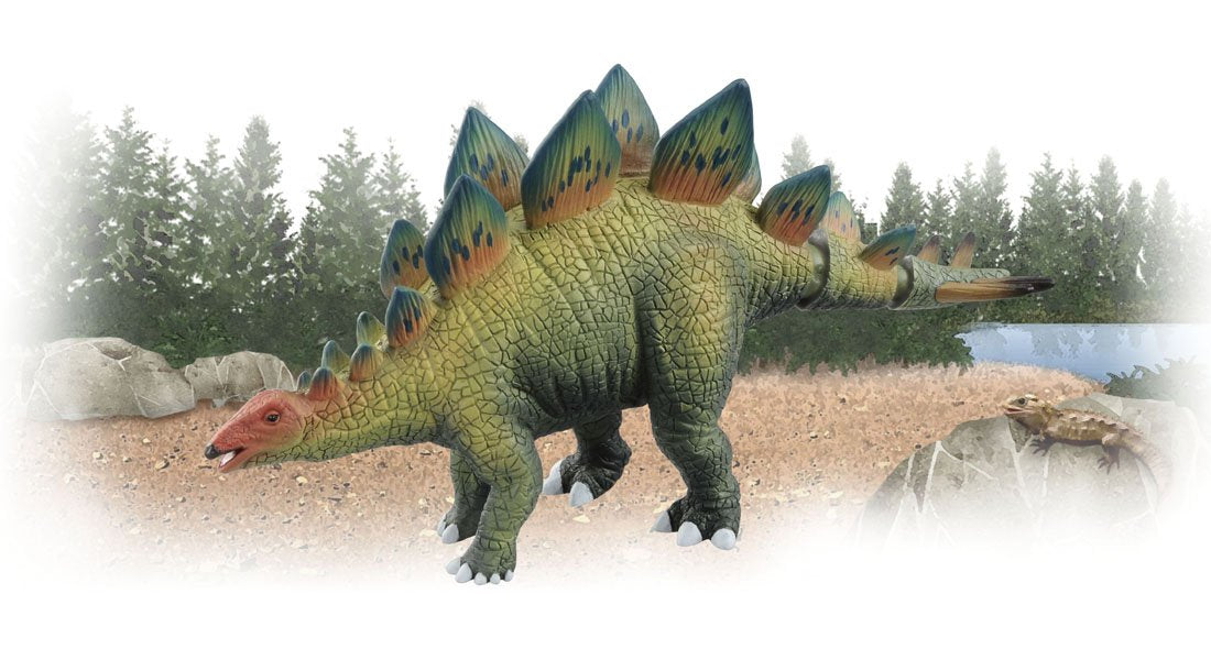 TAKARA TOMY Al-03 Animal Adventure Stegosaurus Figure- Japan Figure Store - #1 Bring To You The Best Japanese Goods
