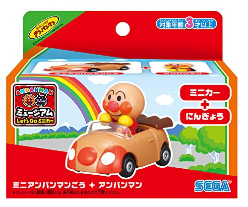 Anpanman Museum Let'S Go Mini Car Anpanman- Japan Figure Store - #1 Bring To You The Best Japanese Goods