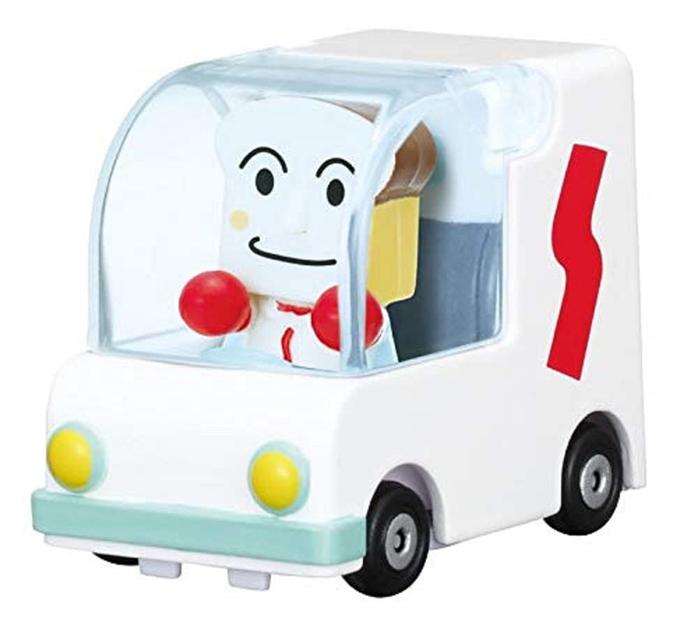 Anpanman Museum Let'S Go Mini Car Shokupanman- Japan Figure Store - #1 Bring To You The Best Japanese Goods