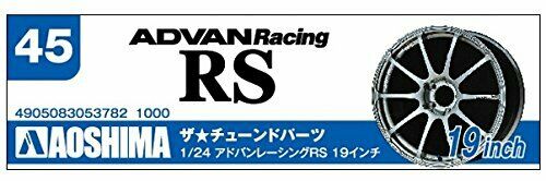Aoshima 1/24 Advan Racing Rs 19 Inch Plastic Model Kit