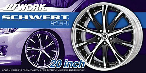 Aoshima 1/24 Work Schwert Sc4 20 Inch Accessory