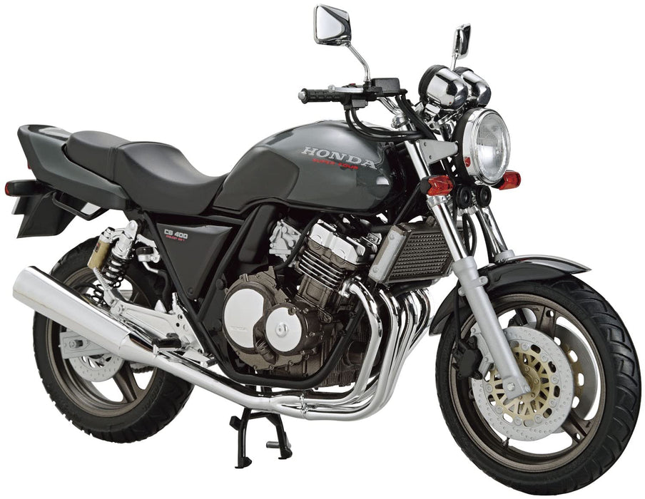 AOSHIMA Naked Bike 1/12 Cb400 Super Four 92 Plastic Model- Japan Figure Store - #1 Bring To You The Best Japanese Goods