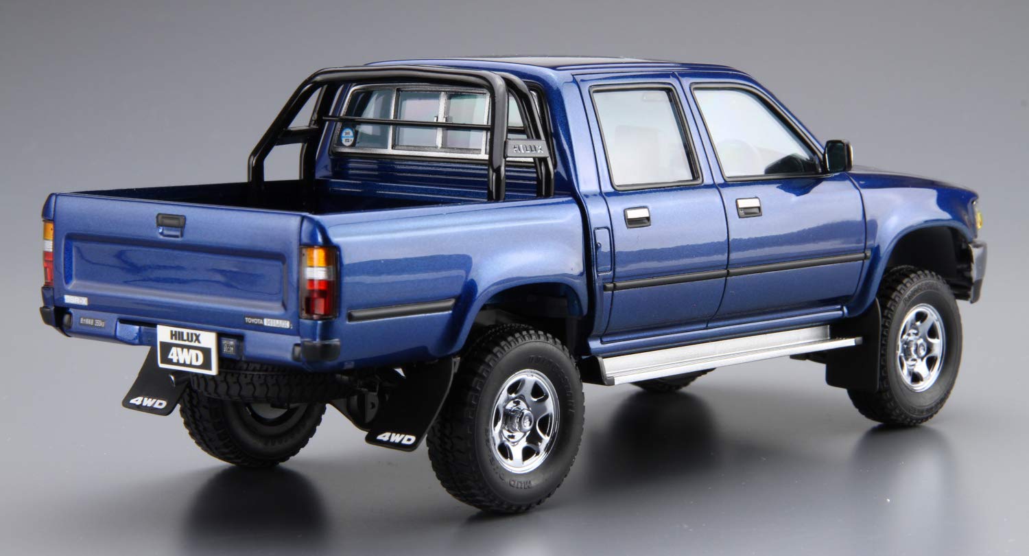 AOSHIMA The Model Car 1/24 Toyota Ln107 Hilux Pickup Double Cab4 Wd '94 Plastic Model- Japan Figure Store - #1 Bring To You The Best Japanese Goods