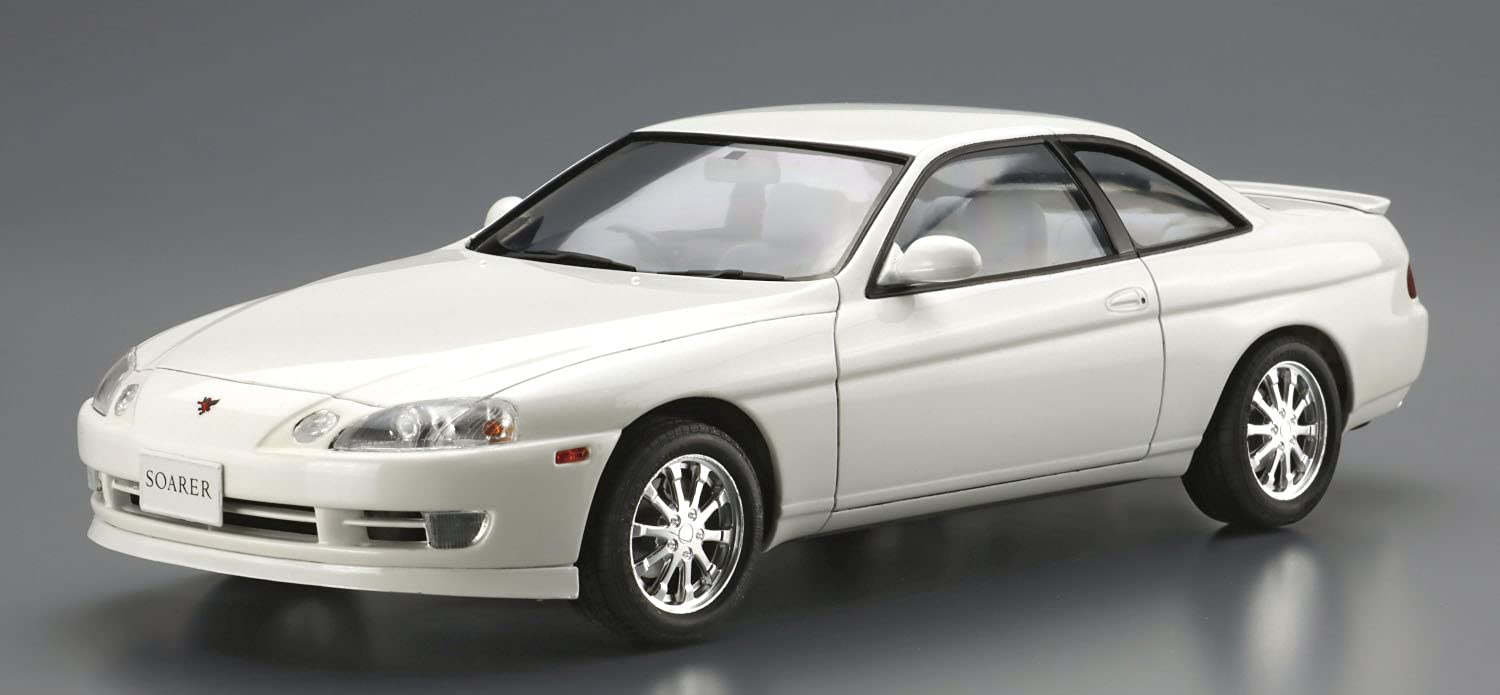 AOSHIMA The Model Car 1/24 Toyota Jzz30 Soarer 2.5Gt-Twinturbo L '91 Plastic Model- Japan Figure Store - #1 Bring To You The Best Japanese Goods