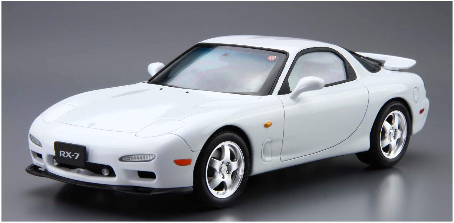 AOSHIMA The Model Car 1/24 Mazda Fd3S Rx-7 '96 Plastic Model- Japan Figure Store - #1 Bring To You The Best Japanese Goods