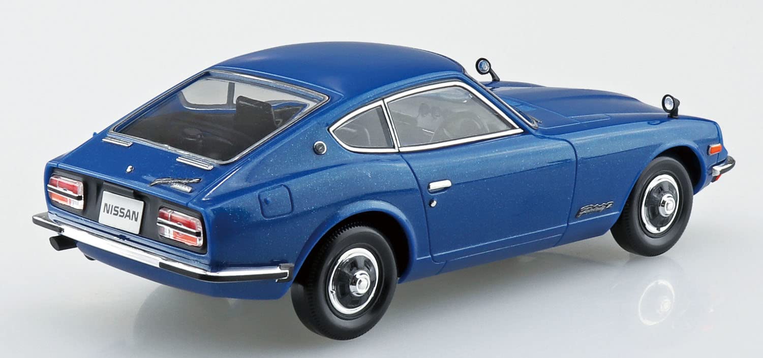 AOSHIMA The Snap Kit No.13-E 1/32 Nissan S30 Fairlady Z Blue Metallic Plastic Model- Japan Figure Store - #1 Bring To You The Best Japanese Goods