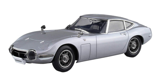 AOSHIMA 56295 Toyota 2000Gt Thunder Silver Metallic 1/32 Scale Pre-Painted Snap-Fit Kit- Japan Figure Store - #1 Bring To You The Best Japanese Goods