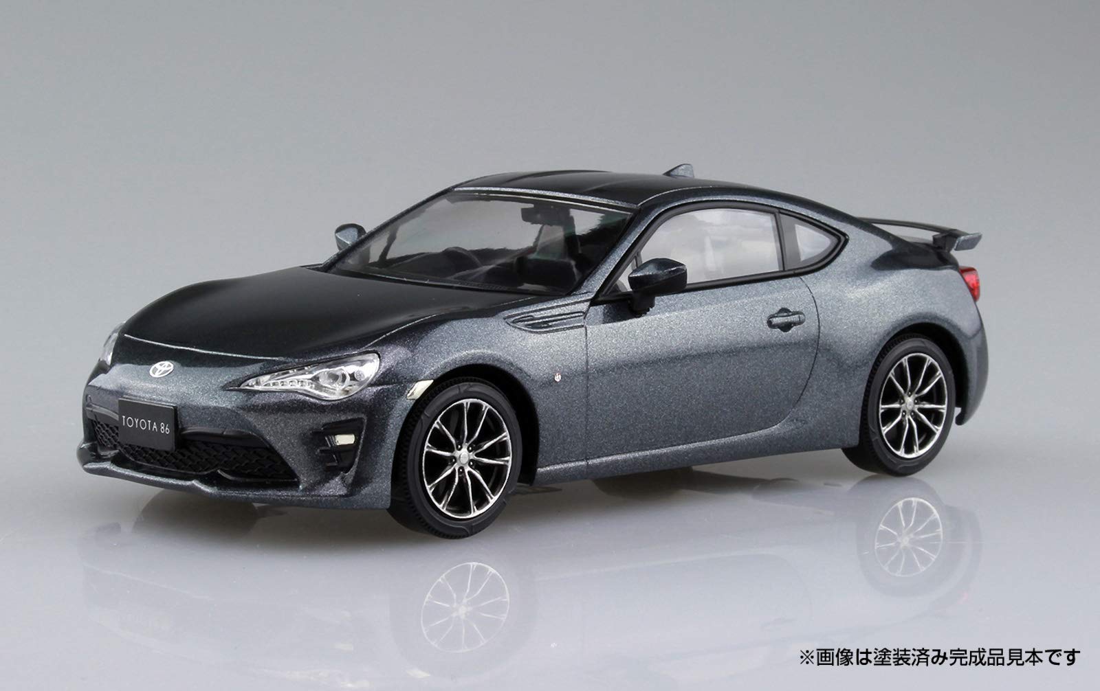 AOSHIMA 55977 Toyota 86 Dark Grey Metallic 1/32 Pre-Painted Snap-Fit Kit- Japan Figure Store - #1 Bring To You The Best Japanese Goods