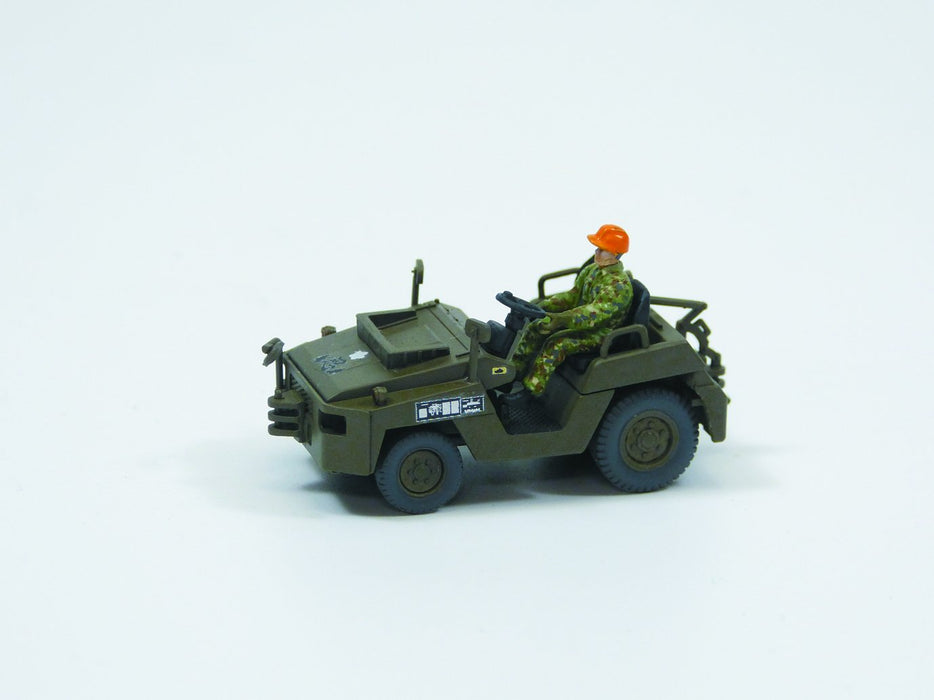AOSHIMA Military Model Kit 1/72 Jgsdf Observation Helicopter Oh-1 Ninja & Pushback Truck Set Plastic Model- Japan Figure Store - #1 Bring To You The Best Japanese Goods