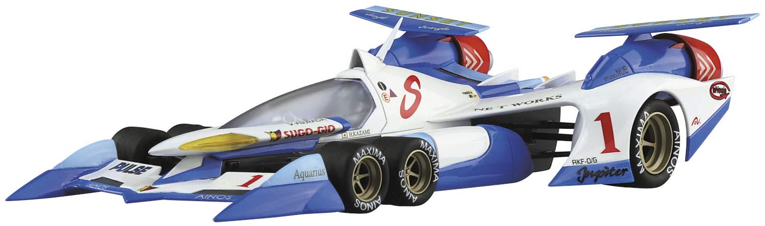 AOSHIMA Cyber Formula 1/24 V-Asurada Akf-0/G Lifting Turn Mode Plastic Model- Japan Figure Store - #1 Bring To You The Best Japanese Goods