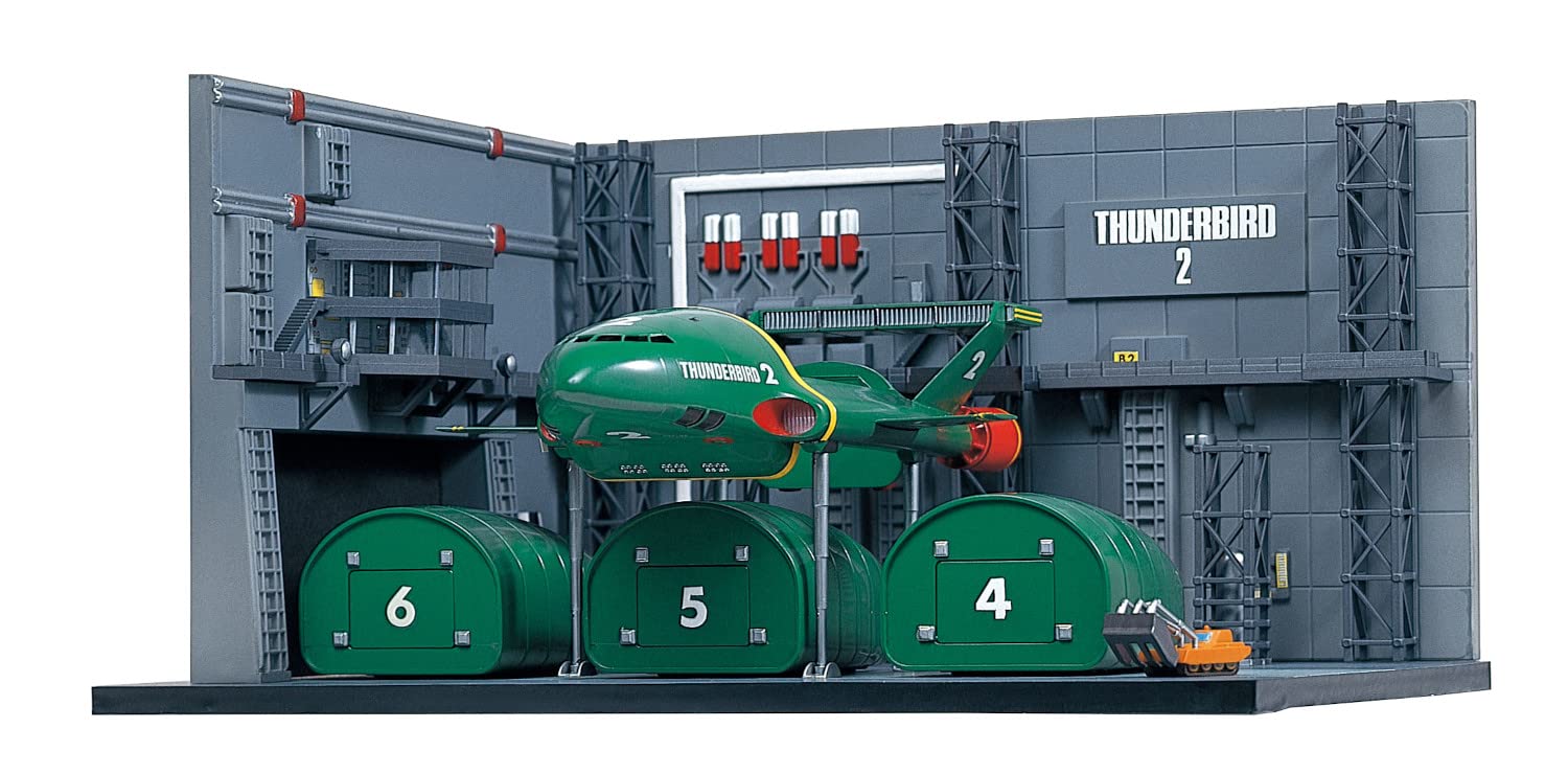 AOSHIMA Thunderbirds 1/350 Tb-2 Container Dock Plastic Model- Japan Figure Store - #1 Bring To You The Best Japanese Goods