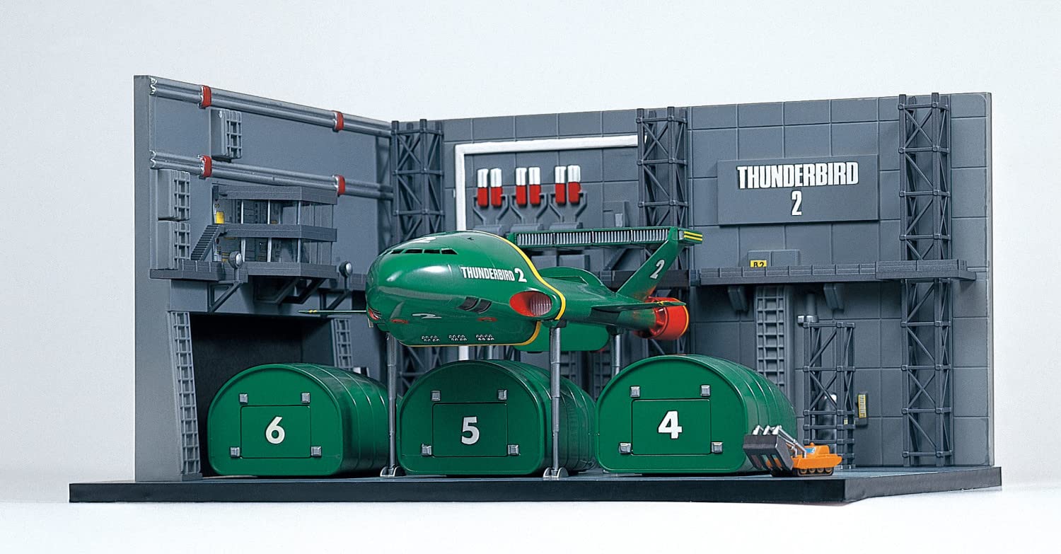 AOSHIMA Thunderbirds 1/350 Tb-2 Container Dock Plastic Model- Japan Figure Store - #1 Bring To You The Best Japanese Goods