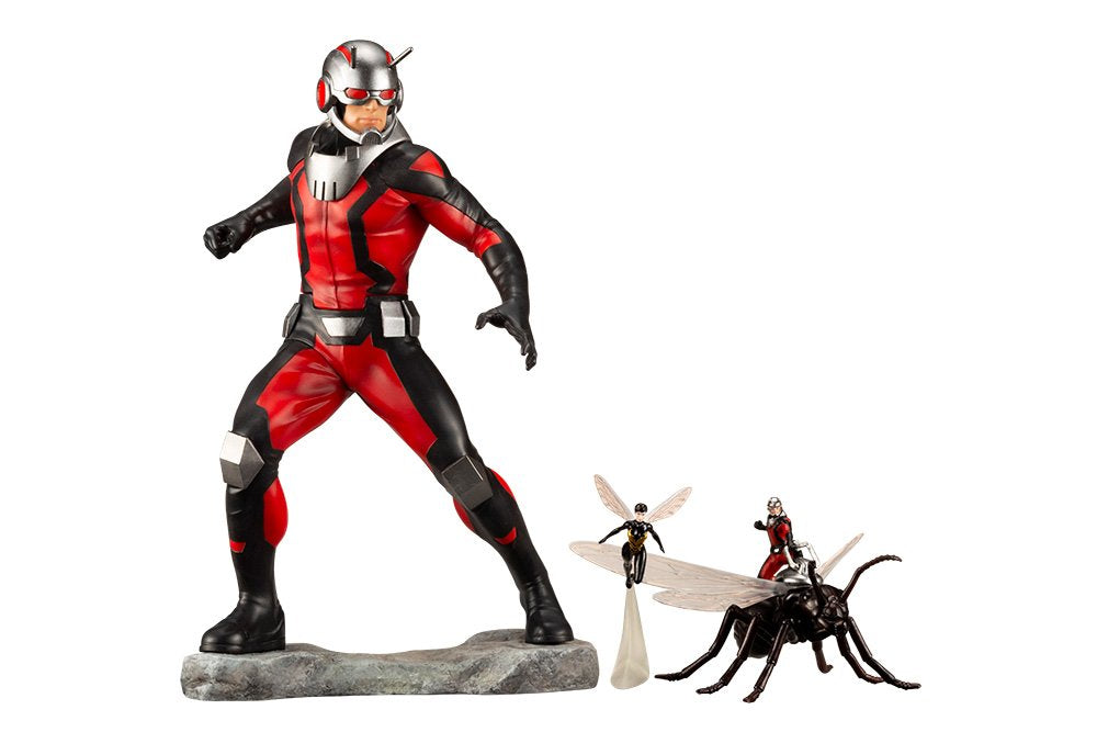 KOTOBUKIYA Mk246 Artfx+ Marvel Universe Astonishing Antman And Wasp 1/10 Scale Figure- Japan Figure Store - #1 Bring To You The Best Japanese Goods