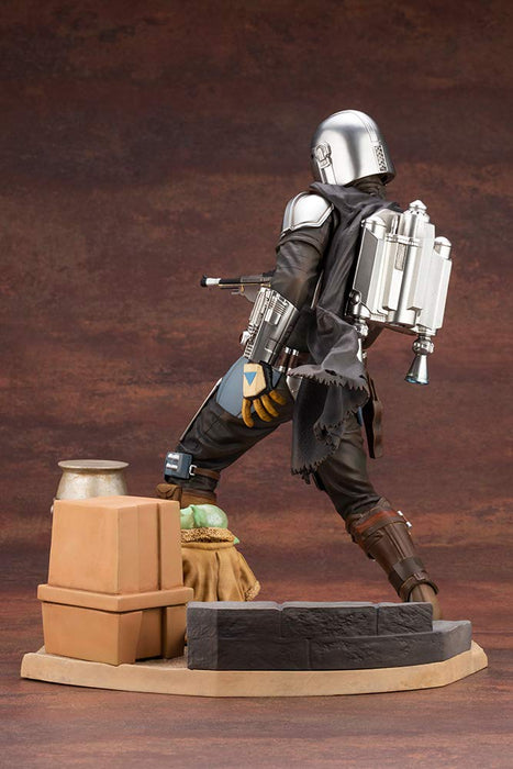KOTOBUKIYA Artfx Mandalorian & The Child 1/7 Figure Star Wars: The Mandalorian- Japan Figure Store - #1 Bring To You The Best Japanese Goods