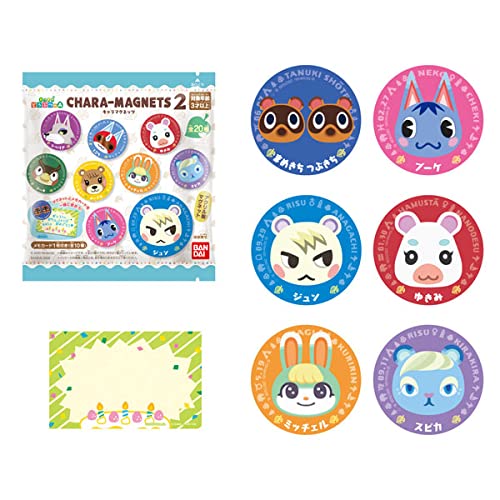 Bandai Animal Crossing New Horizons Character Magnets 2 14Pack Box- Japan Figure Store - #1 Bring To You The Best Japanese Goods