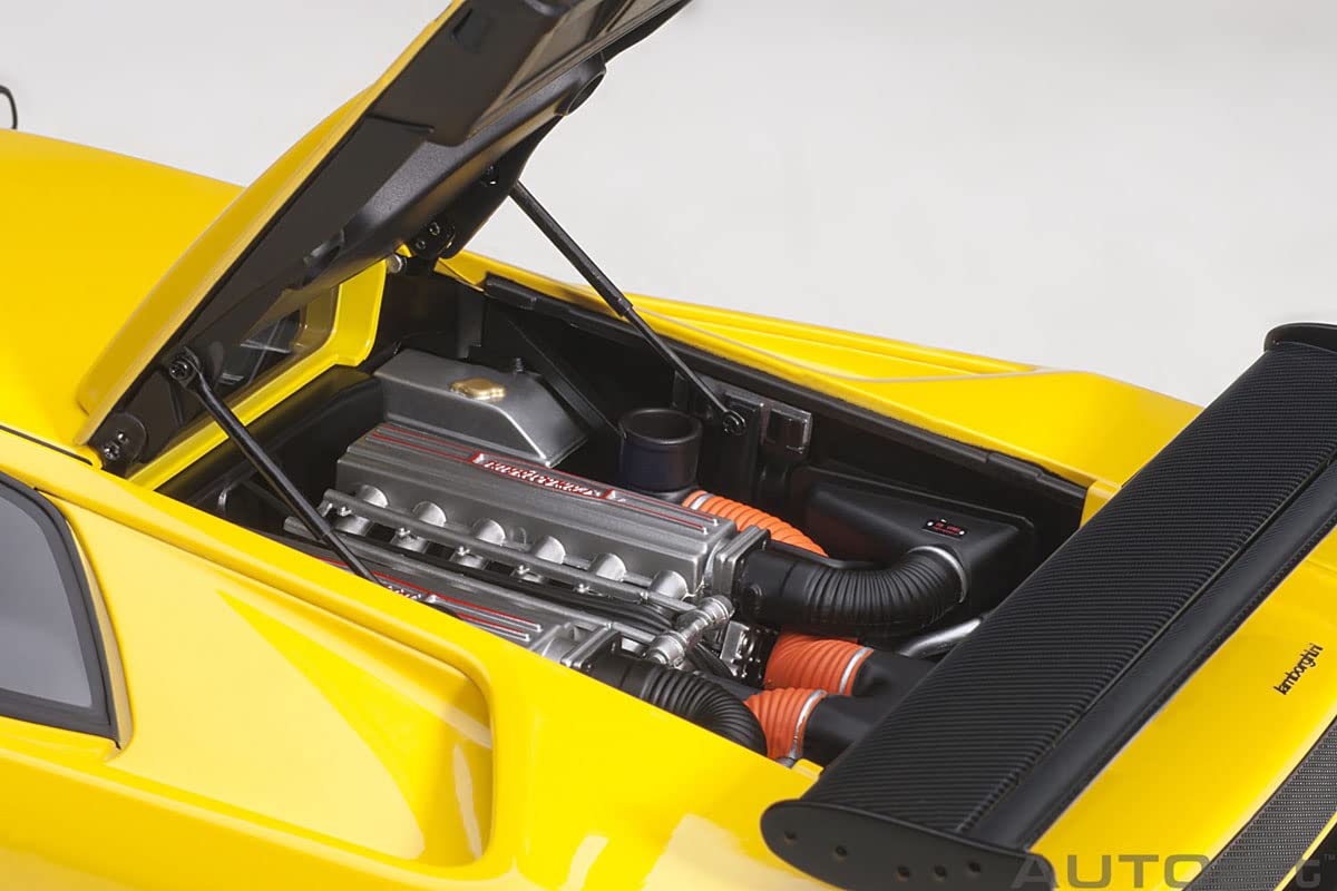 Autoart 1/18 Lamborghini Diablo Sv-R 79147 Yellow/Yellow- Japan Figure Store - #1 Bring To You The Best Japanese Goods
