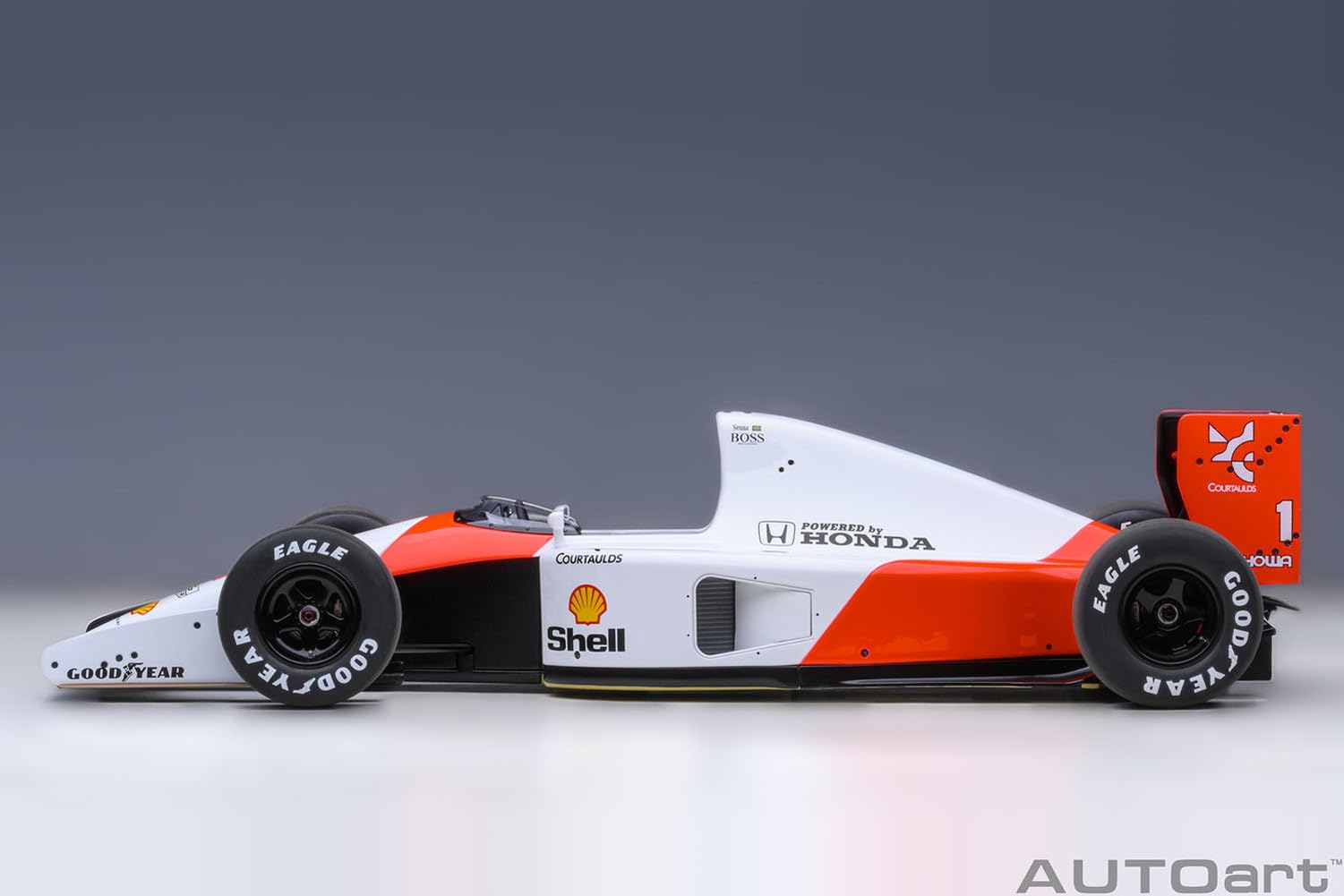 Autoart 1/18 Scale Mclaren Honda Mp4/6 1991 Japanese GP Ayrton Senna Model- Japan Figure Store - #1 Bring To You The Best Japanese Goods