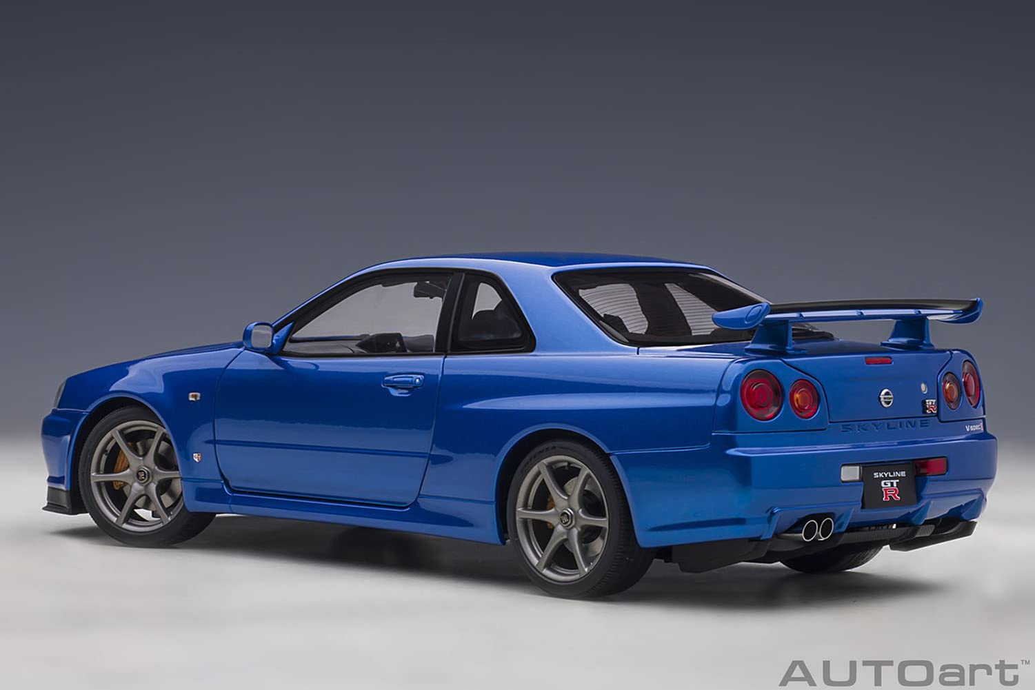 Autoart 1/18 Nissan Skyline GT-R R34 V Spec II 77408- Japan Figure Store - #1 Bring To You The Best Japanese Goods