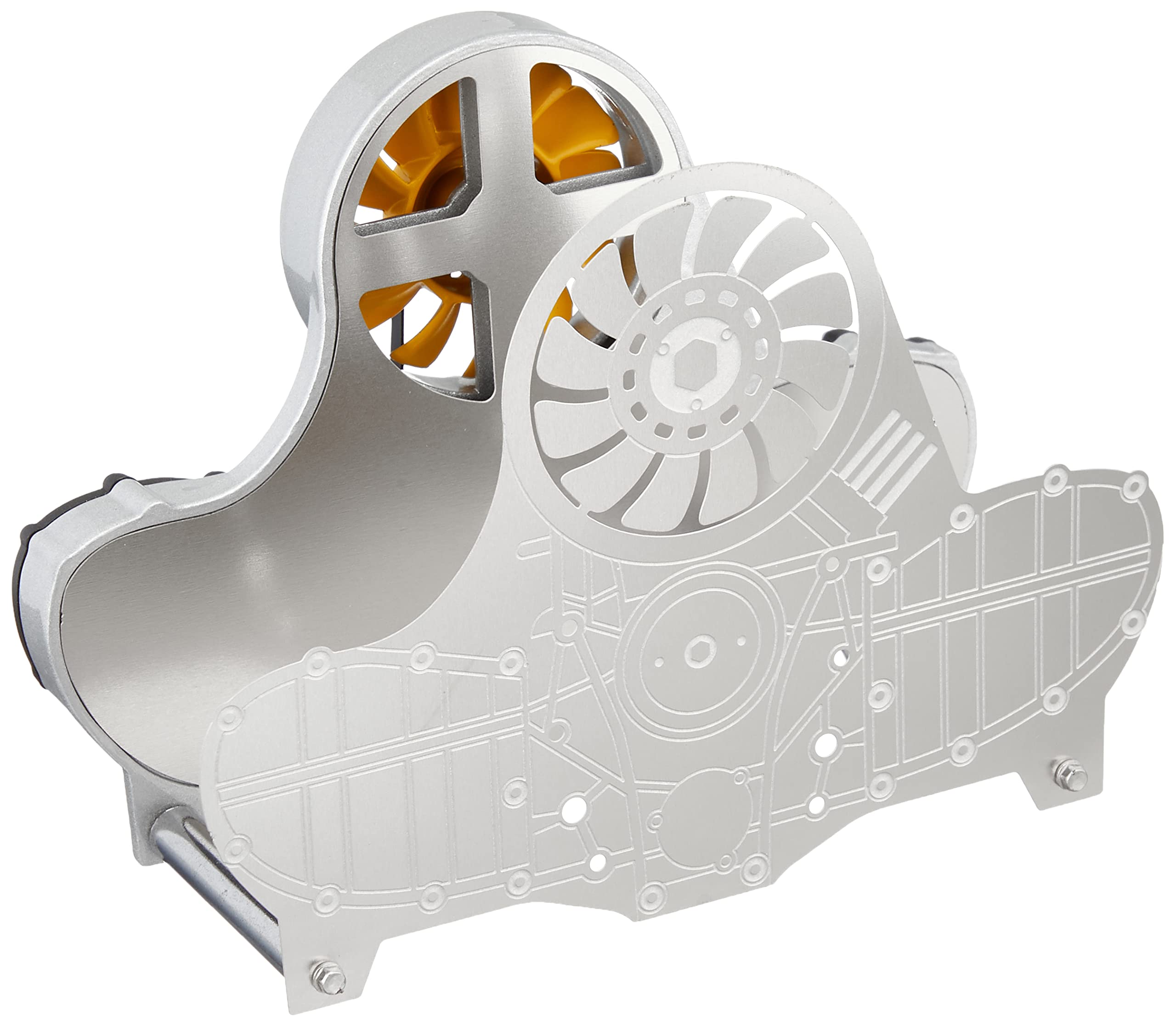 Autoart Yellow Air Cooled Engine Design Letter Holder - Finished Product- Japan Figure Store - #1 Bring To You The Best Japanese Goods