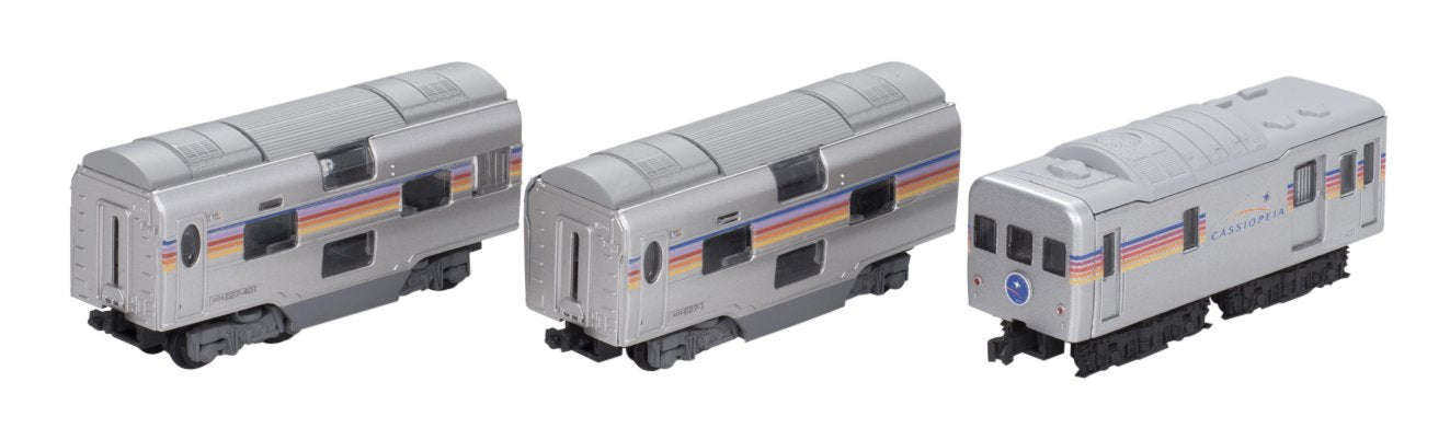 BANDAI B-Train Shorty Sleeping Express 'Cassiopeia Set C 3 Cars Set N Scale- Japan Figure Store - #1 Bring To You The Best Japanese Goods