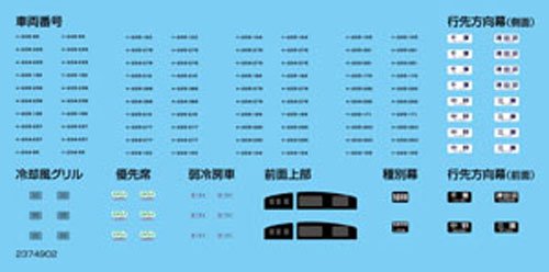 BANDAI B-Train Shorty Series 205 Late Ver. Sobu Line 2 Cars Set N Scale- Japan Figure Store - #1 Bring To You The Best Japanese Goods