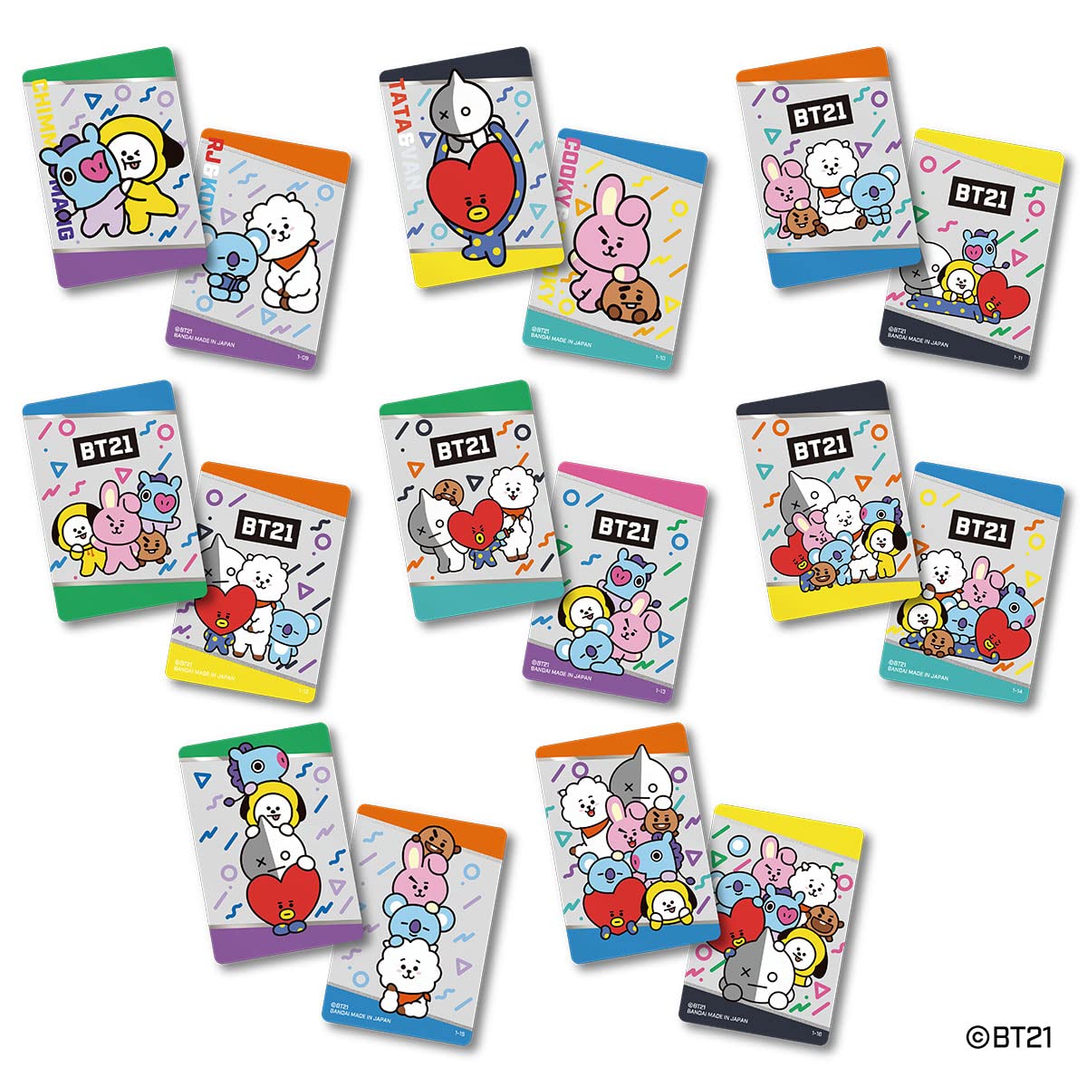 Bandai BT21 Metal Card Special Collection Box BT21 Metal Card Boxes- Japan Figure Store - #1 Bring To You The Best Japanese Goods